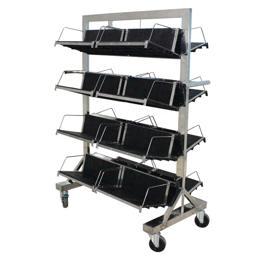 ESD SMTreel storage cart hanging basket anti static PCB storage trolley