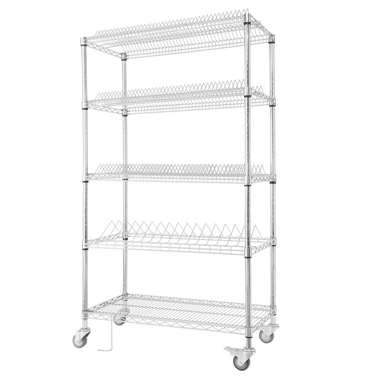 6 tier Reel Shelf Cart 