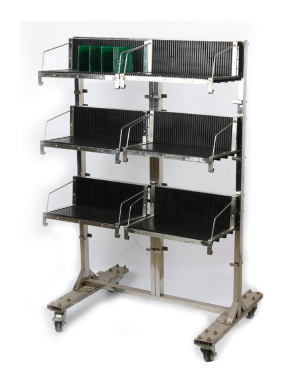 Anti-static collection rack