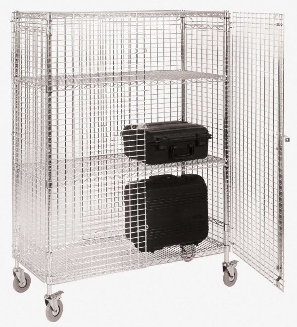 Chrome Wire Security Cages